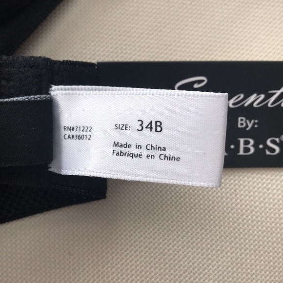 Essentials by A.B.S. Bra & Thong Matching Set - Picture 4 of 16